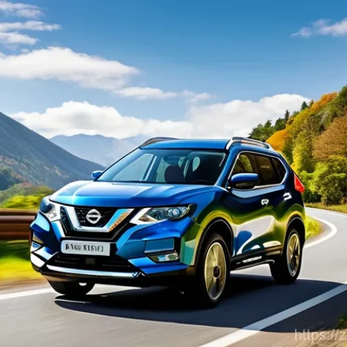 Home 21 니산 로그와 닛산 리프의 트림별 차이 - **Nissan X-Trail (Petrol) - Dynamic Family Adventure:**
A highly realistic and detailed image of...