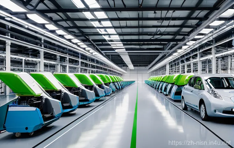 니산 리프의 친환경 인증 - **Prompt 1: The Green Heart of Innovation**
"A vibrant and high-tech manufacturing facility. In ... 니산 리프의 친환경 인증 - **Prompt 1: The Green Heart of Innovation**
"A vibrant and high-tech manufacturing facility. In ...